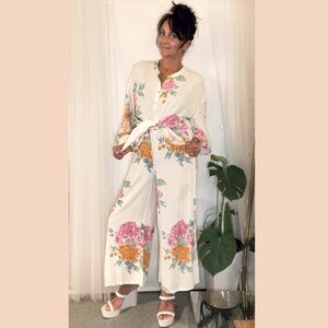 Z supply top + pant floral set